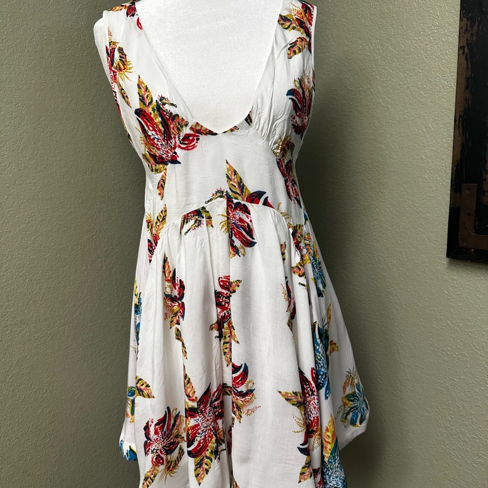 Free People Floral Print Summer Dress - Picture 7 of 12